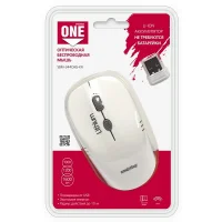 Мышь Smartbuy One 344CAG (черный/белый) фото 3